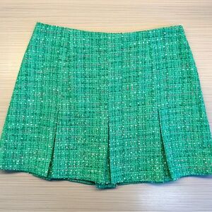 Lilly Pulitzer Camimi Mini Skirt in Kelly Green, size 12, NWT